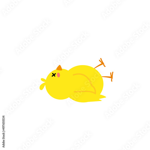 small baby bird emergence from egg, cracked shell in laying hens nest,Chicken hatching stages. Newborn little cute chick,Easter chicks concept.