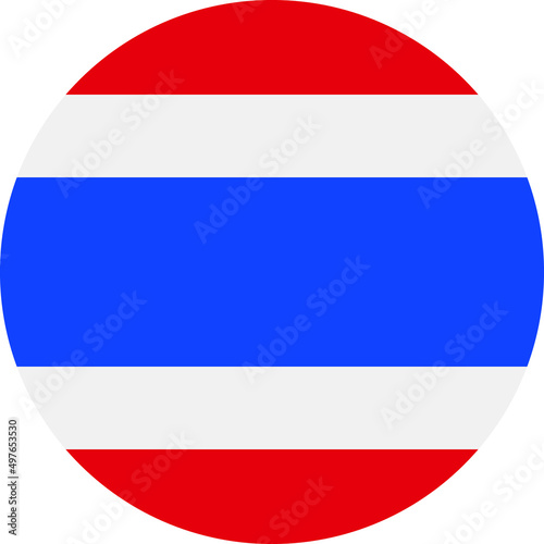 thailand flag vector