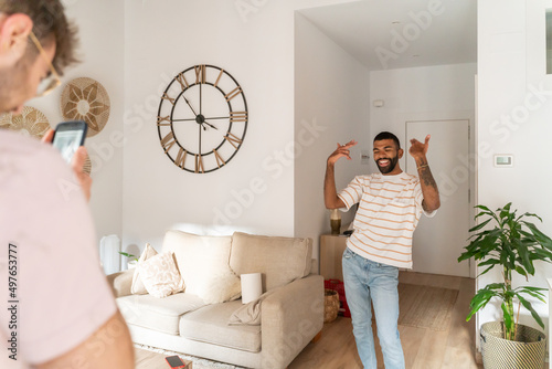 Recording Dancing Video For Social Media photo