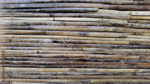 close up of bamboo texture for background 