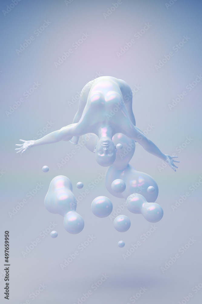 Iridiscent levitation Iridiscent levitation
