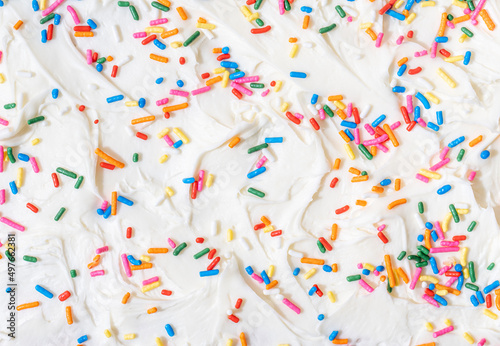 Birthday Cake Closeup