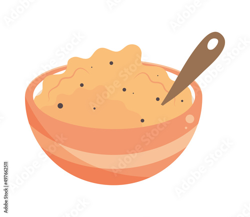 oatmeal in a bowl