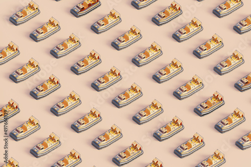 Repeating patterns: hovercraft