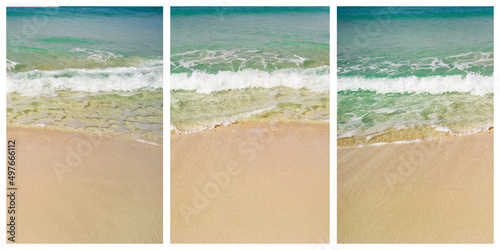 Fototapeta Naklejka Na Ścianę i Meble -  Beatiful sea view collage