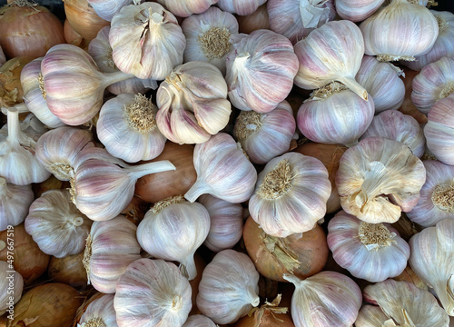  garlic and onions