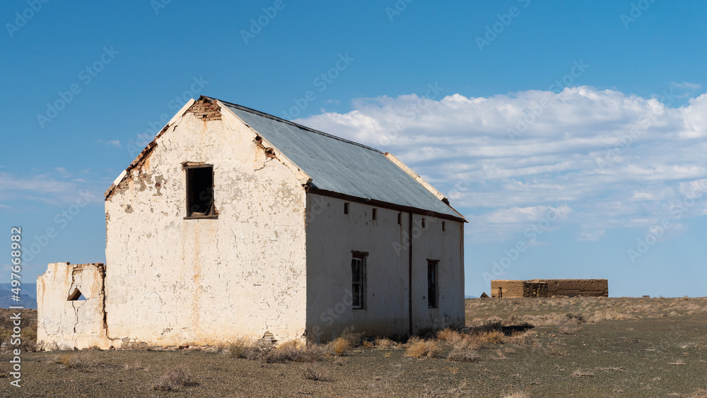Deserted building on the Cape west coast