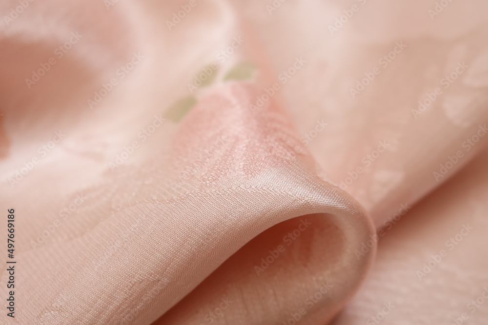 Fototapeta premium 絹 布 質感 艶 高級感 