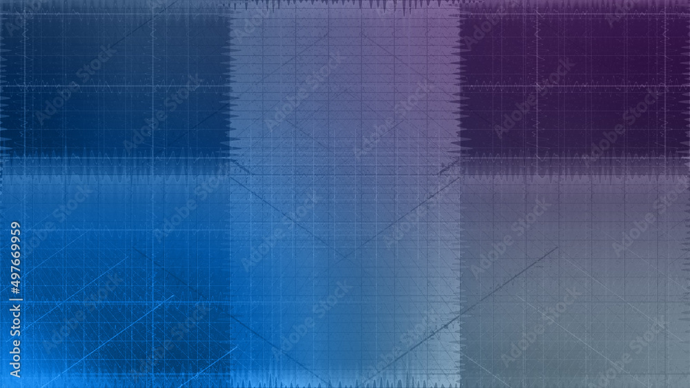 Abstract glitch art grid background image.