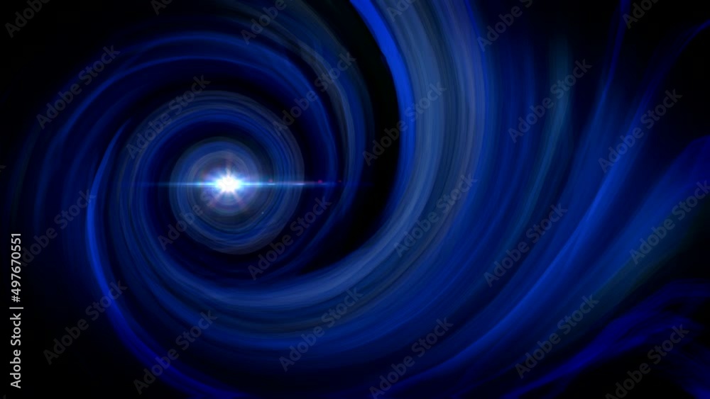 Dark blue vortex with thunderstorm effect seamless looping intro video animation. overlay stock video footage Dark blue vortex with thunderstorm effect seamless looping intro video animation. overlay stock video footage