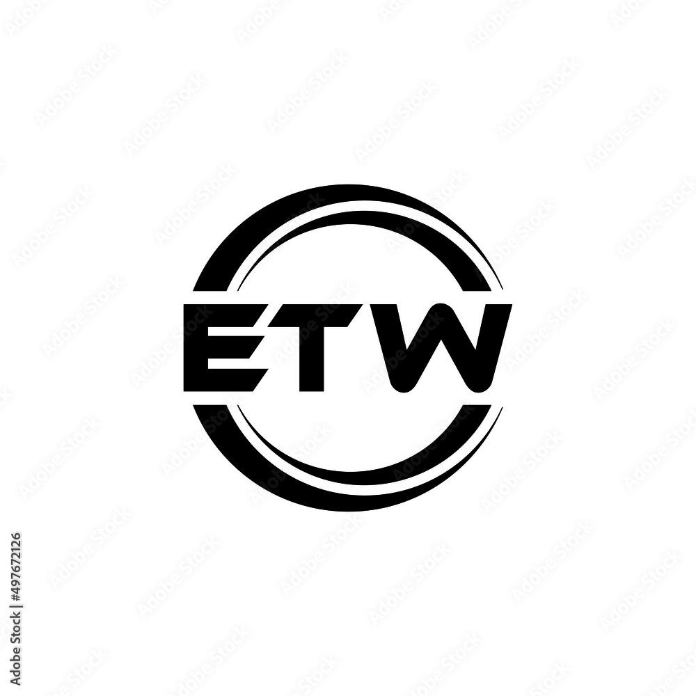 ETW letter logo design with white background in illustrator, vector logo modern alphabet font overlap style. calligraphy designs for logo, Poster, Invitation, etc. ETW letter logo design with white background in illustrator, vector logo modern alphabet font overlap style. calligraphy designs for logo, Poster, Invitation, etc.