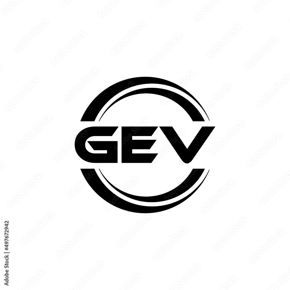 GEV letter logo design with white background in illustrator, vector logo modern alphabet font overlap style. calligraphy designs for logo, Poster, Invitation, etc. GEV letter logo design with white background in illustrator, vector logo modern alphabet font overlap style. calligraphy designs for logo, Poster, Invitation, etc.