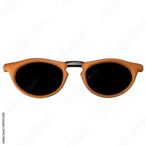 Diamonds sunglasses with brown frames