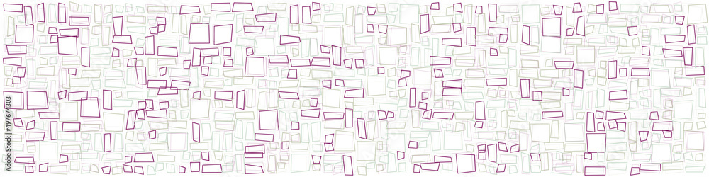 Offset Quads generative art background art illustration