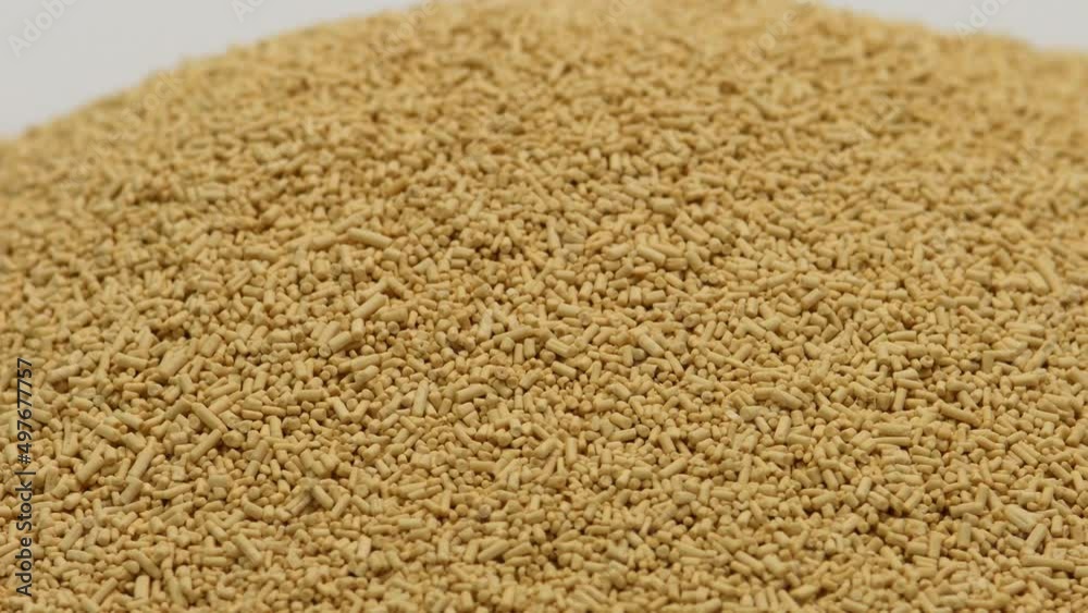 dry yeast on a turn table dry yeast on a turn table
