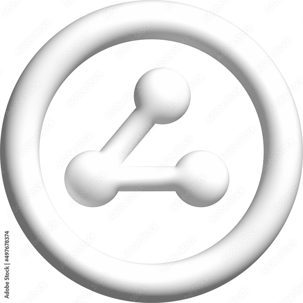 3D share buttons 3D share buttons