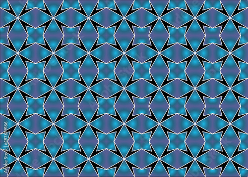 seamless abstract vector geometric background