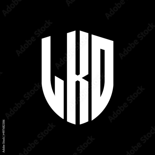 LKO letter logo design. LKO modern letter logo with black background. LKO creative  letter logo. simple and modern letter logo. vector logo modern alphabet font overlap style. Initial letters LKO  photo