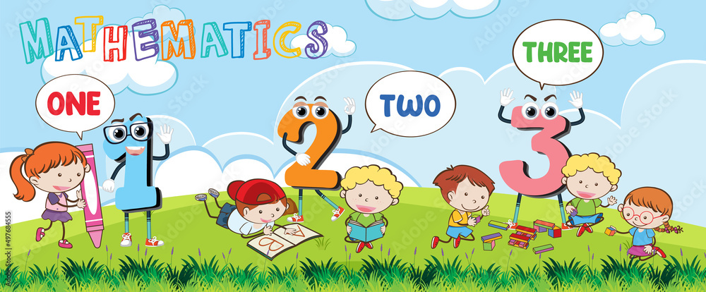 Set of number 0 to 9 for kids Set of number 0 to 9 for kids