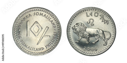Φωτογραφία Somaliland 10 shillings 2006 Lion