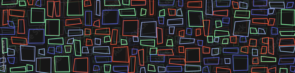 Offset Quads generative art background art illustration Offset Quads generative art background art illustration