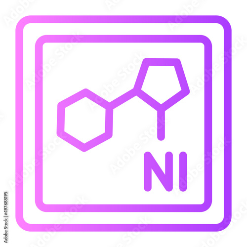 nicotine gradient icon