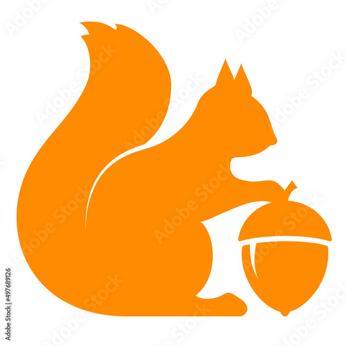 Squirrel vector cartoon