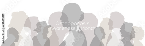 Osteoporosis Awareness Month banner.