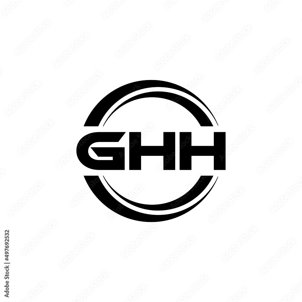 GHH letter logo design with white background in illustrator, vector logo modern alphabet font overlap style. calligraphy designs for logo, Poster, Invitation, etc. GHH letter logo design with white background in illustrator, vector logo modern alphabet font overlap style. calligraphy designs for logo, Poster, Invitation, etc.