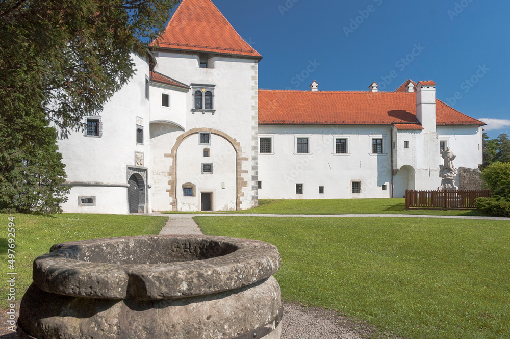 Varadzin, Croatia. Castle in the Old Town.