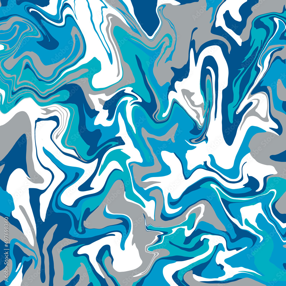 Сolorful geometric marble abstract texture in white, blue and gray natural colors Сolorful geometric marble abstract texture in white, blue and gray natural colors