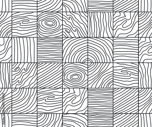 Seamless pattern, natural background, wood texture. Illustration for your website, icons, interfaces, etc.