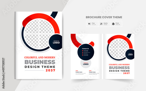 Corporate company profile business brochure template layout creative and clean annul report professional business brochure template design fully editable