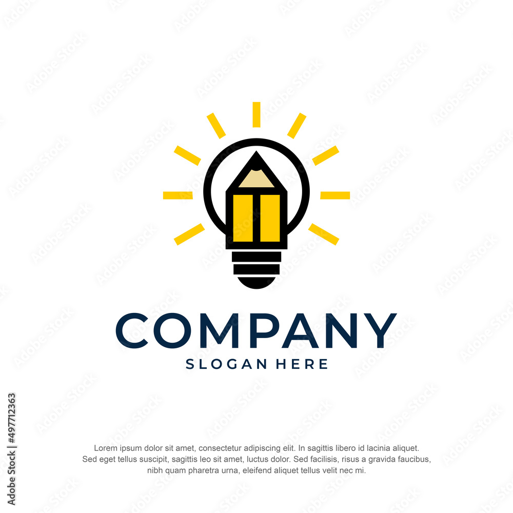 smart idea pencil concept premium vector smart idea pencil concept premium vector