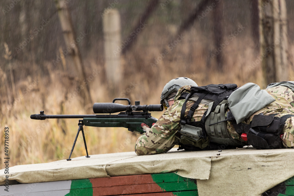 Fototapeta premium war activities