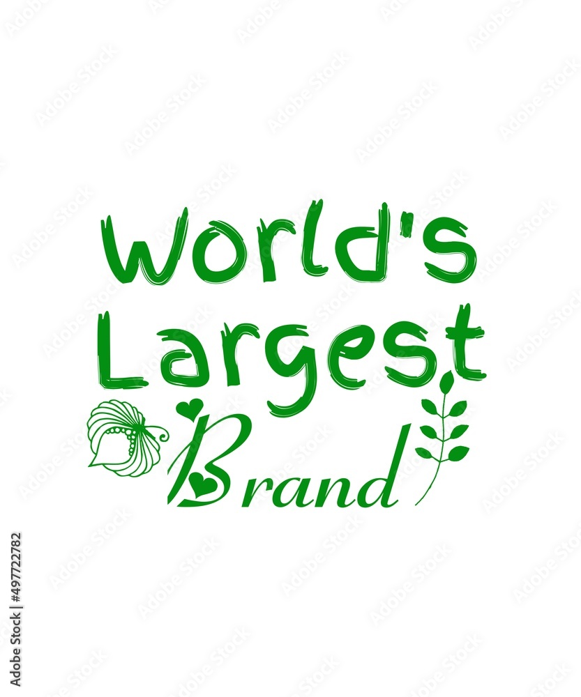 World's largest brand sticker icon label business white background World's largest brand sticker icon label business white background