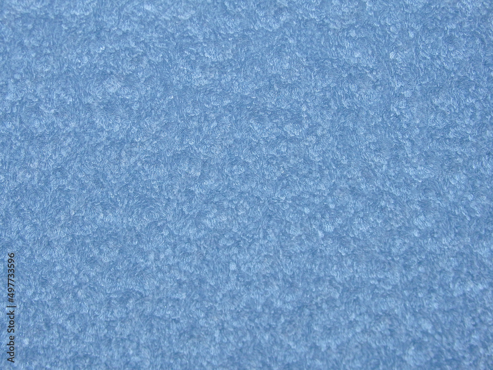 Blue frost texture. thawed hoarfrost gradient frost pattern on surface. pastel blue abstract background Blue frost texture. thawed hoarfrost gradient frost pattern on surface. pastel blue abstract background