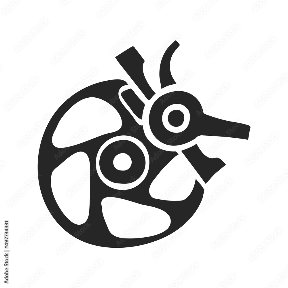 Hand drawn icon Bicycle brake