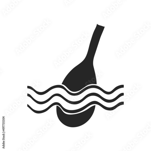 Hand drawn icon Fishing float