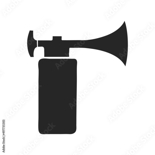 Hand drawn icon Gas horn