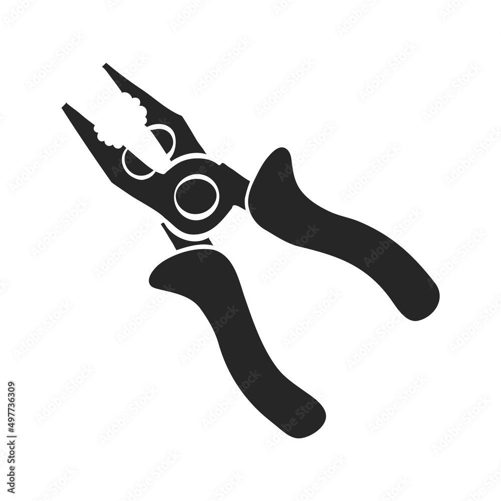 Hand drawn icon Plier