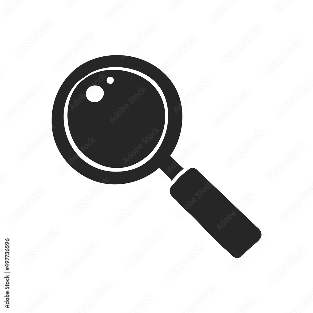 Hand drawn icon Magnifier Hand drawn icon Magnifier