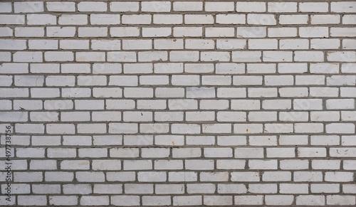 Background wall or brick wall in gray and white tones