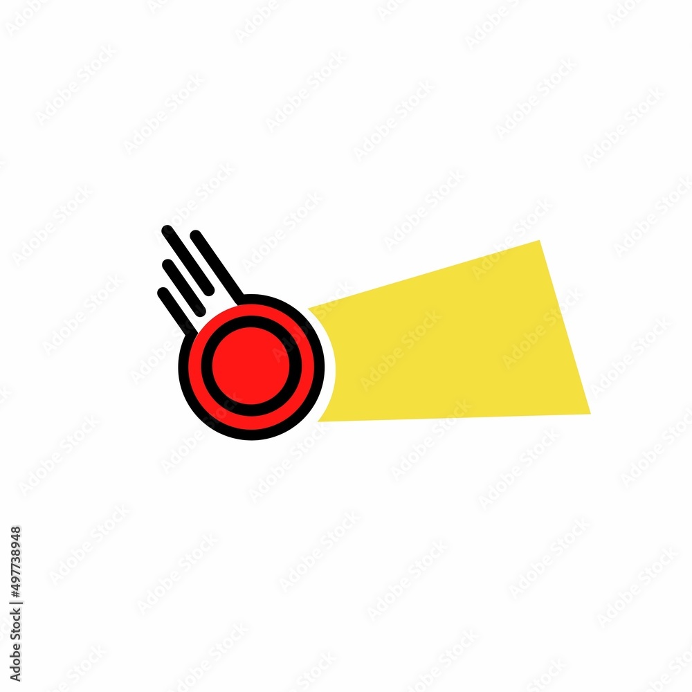 Red and yellow template elements Red and yellow template elements