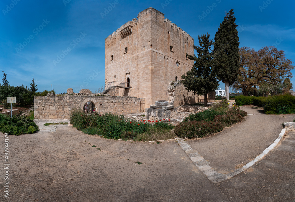 Kolossi Castle - medieval castle in Limassol district, Cyprus