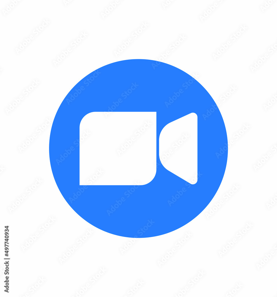 Illustration of a video camera icon. Vector movie cinema symbol Illustration of a video camera icon. Vector movie cinema symbol