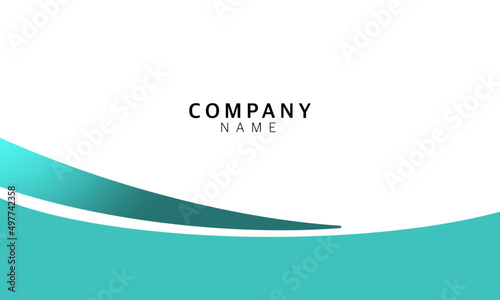 business card template abstract card template modern website banner template design