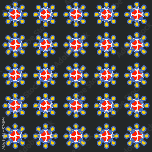 Colored Vector Pattern