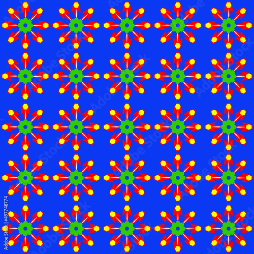 Colored Vector Pattern