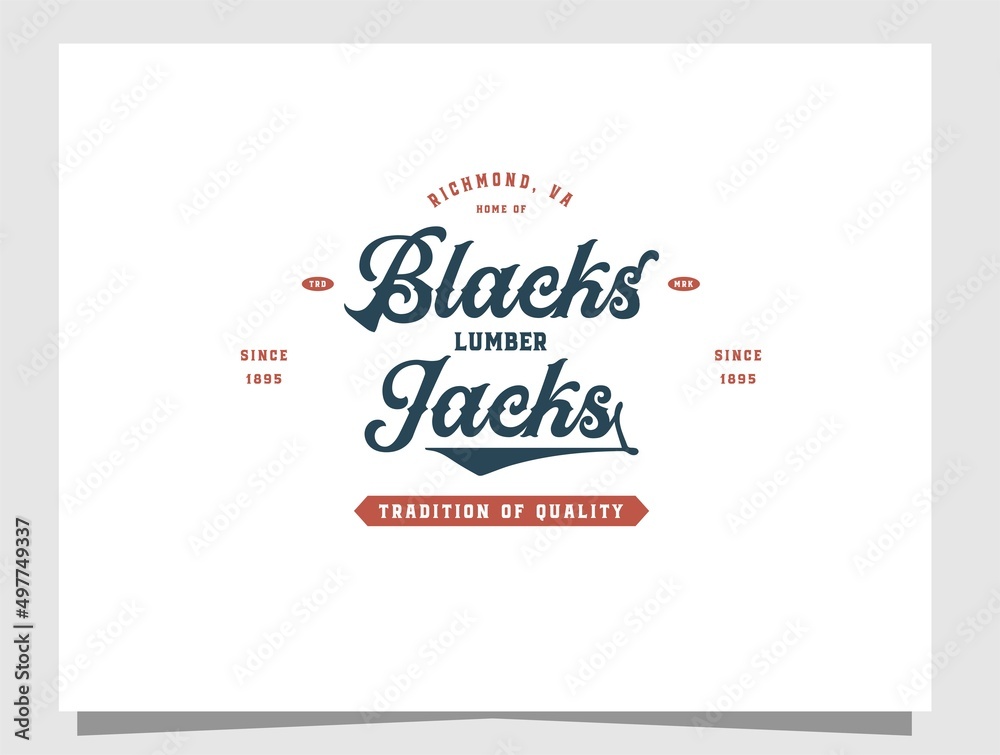 Blacks Lumber Jacks Logo